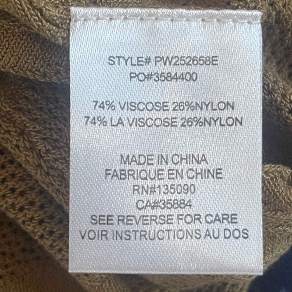 NWT-Zsupply  tibi mesh tank olive green size M - Picture 4 of 9